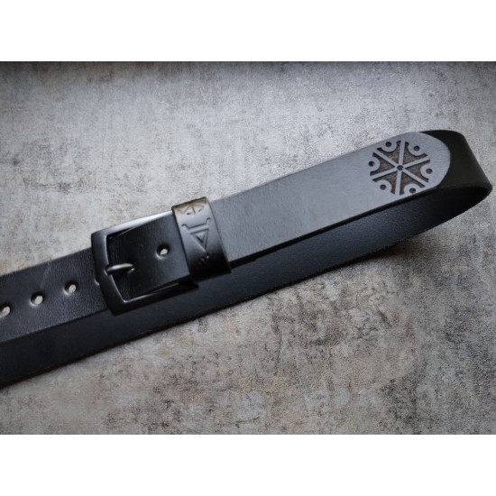 Pasek skórzany Perun Grawer Skóra bydlęca