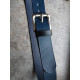 Skórzany pasek męski Blue 120cm