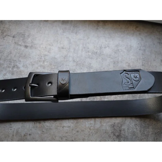 Skórzany pas do spodni Siarka Tarnobrzeg