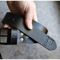 Skórzany pas do spodni Siarka Tarnobrzeg