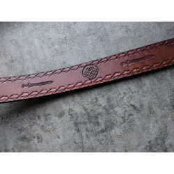 Skórzany pas do spodni 120 cm Słowiański Styl