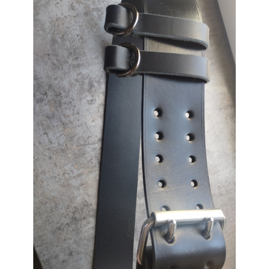 Skórzany pas do spodni 120 cm Pasek Śmierć Wrogom Ojczyzny