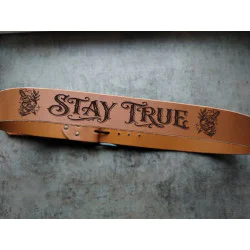 Skórzany pas do spodni 120 cm Stay True