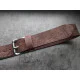 Skórzany pasek męski Vintage ze skóry Maya Cappuccino 120cm