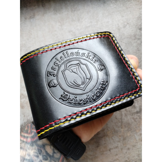 Portfel skórzany Jagiellonia Białystok