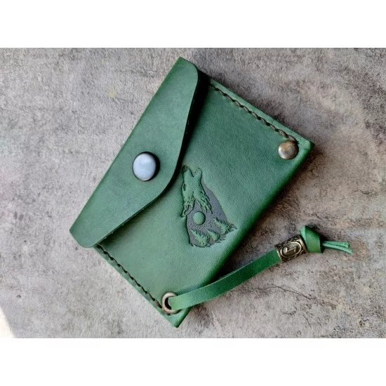 Mini Portfel Wilk i Niedźwiedź