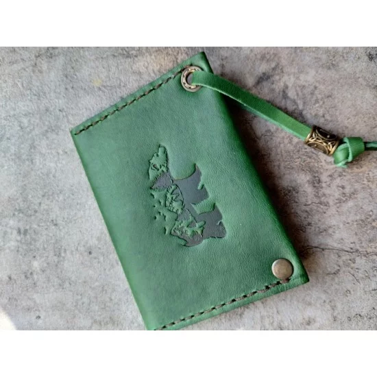 Mini Portfel Wilk i Niedźwiedź