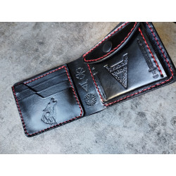 Portfel Swarga Miecze czarny