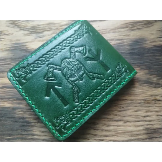 Portfel Thor Hammer zielony