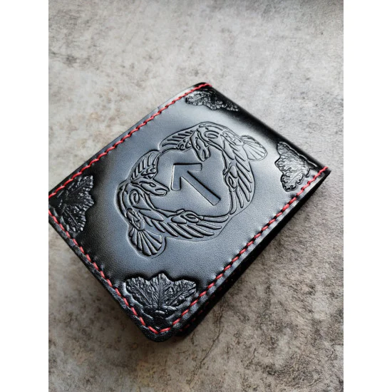 Portfel Valknut Czarny