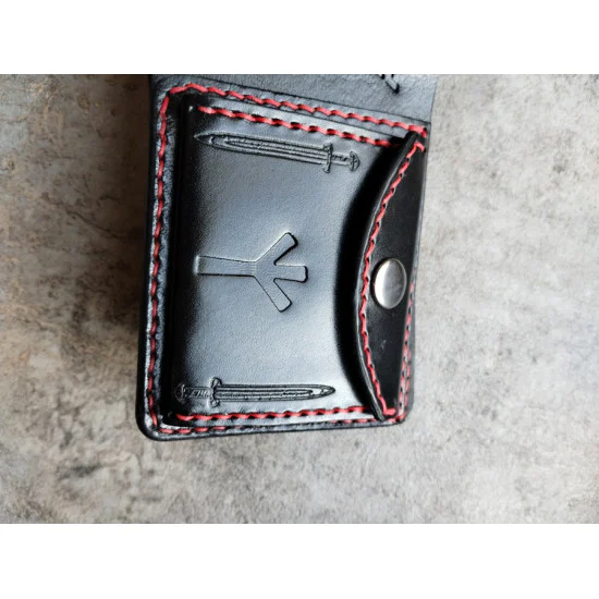 Portfel Valknut Czarny