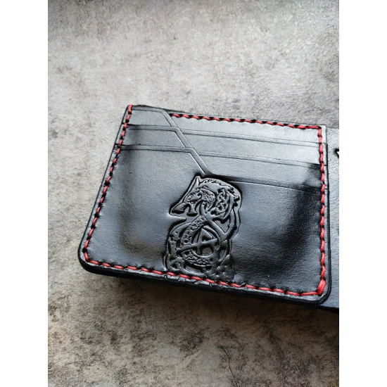 Portfel Valknut Czarny