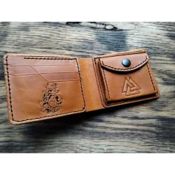 Portfel Vegvisir Kolor Koniak