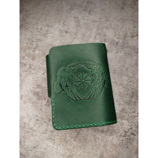Zielony Portfel Wilczy Zew Swarga