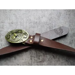 Skórzany pas do spodni Duch Puszczy