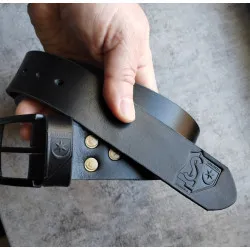 Skórzany pas do spodni Siarka Tarnobrzeg