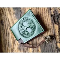Mini Portfel Thor hammer & Drzewo Życia