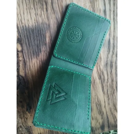 Portfel Thor Hammer zielony